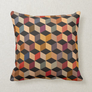 Tumbling Blocks Cushion