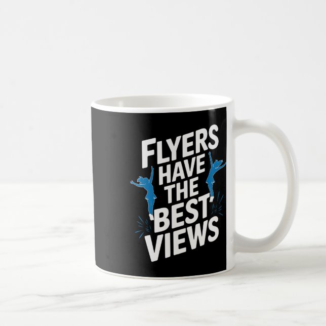 Tumbling Cheer Practice Cheerleading Competition P Coffee Mug (Right)