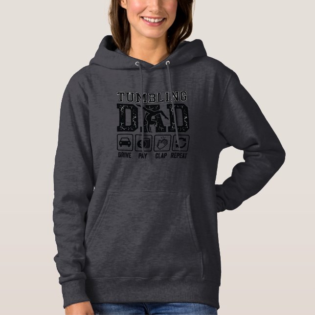 Tumbling Dad Drive Pay Clap Repeat Shirt Design_1 (Front)