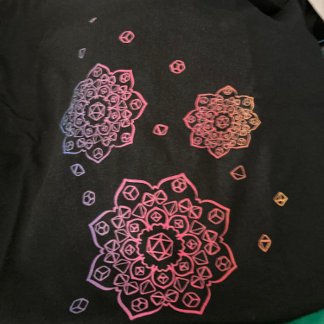 Tumbling Dice Mandala Shirt