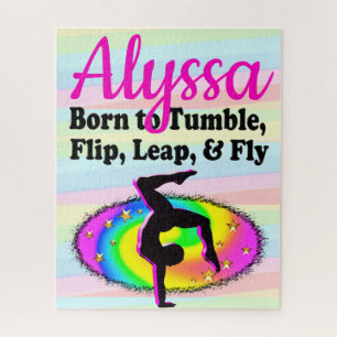 TUMBLING GYMNASTIC QUEEN JIGSAW PUZZLE