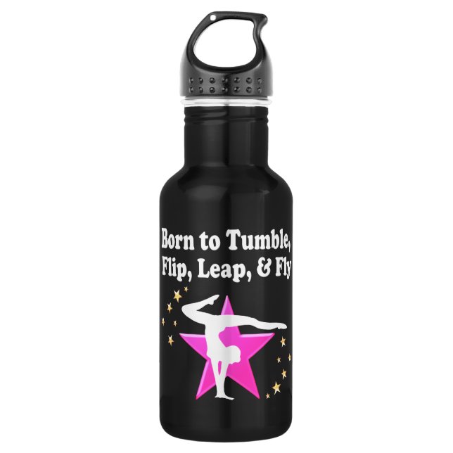 TUMBLING GYMNASTICS DESIGN 532 ML WATER BOTTLE (Front)