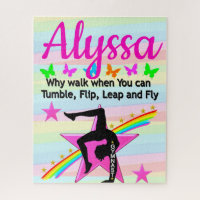 TUMBLING GYMNASTICS QUOTE DESIGN