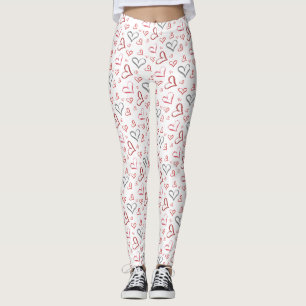 Tumbling Hearts Leggings