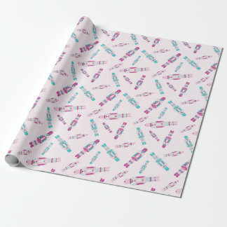 Tumbling Nutcracker Wrapping Paper Roll