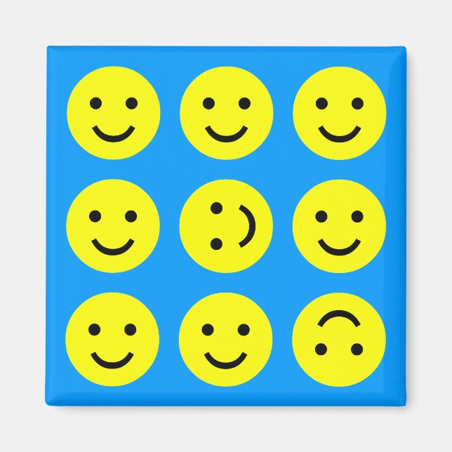 Tumbling - On Mid-Blue Magnet (Front)