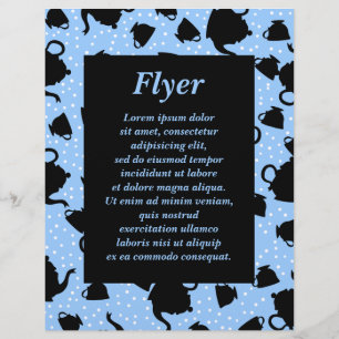 Tumbling Tea Party Flyer