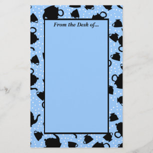 Tumbling Tea Party Stationery