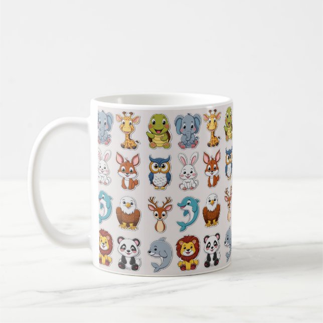 Tumblr animals - Tumblr mug  (Left)
