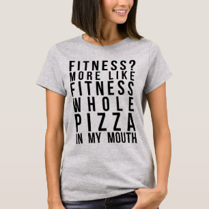 Tumblr T-Shirt Fitness Whole Pizza In My Mouth