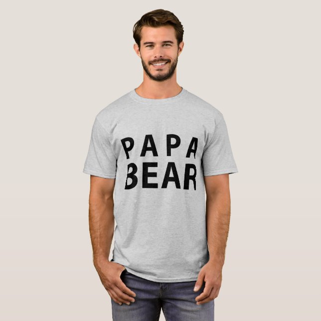 Tumblr T-Shirt Papa Bear (Front Full)