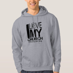 TUMC black logo hoodie