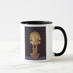 Tumi or ceremonial knife in shape of Naylamp Mug