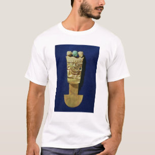 Tumi or ceremonial knife in the shape of T-Shirt
