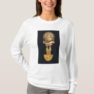 Tumi or ceremonial knife in the shape of T-Shirt