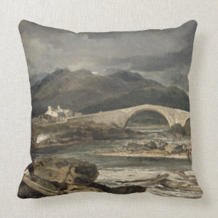 Tummel Bridge, Perthshire, c.1801-03 (oil on panel Cushion