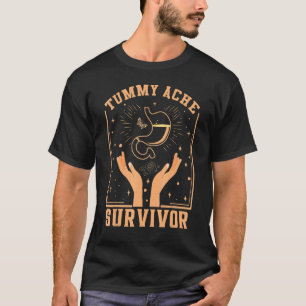 tummy ache survivor 2022 1 T-Shirt