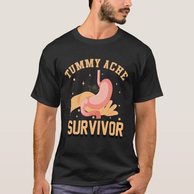 tummy ache survivor  2022 T-Shirt (Front)