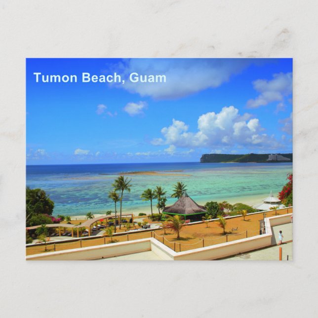 Tumon Bay, Guam Postcard (Front)