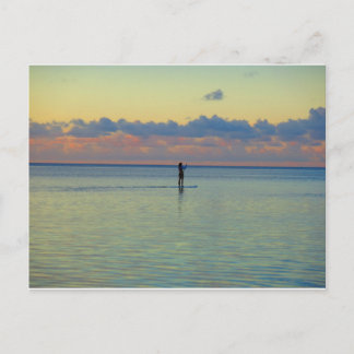 Tumon Bay paddle boarding Postcard