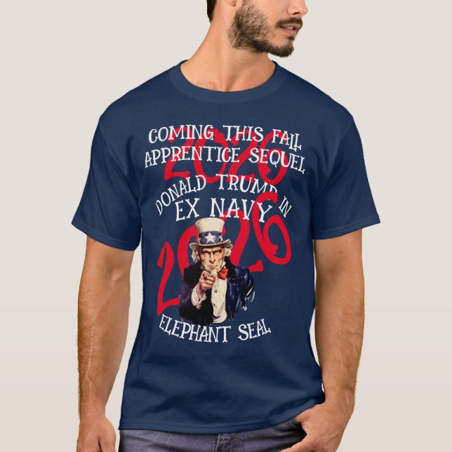 Tump Apprentice Sequel Ex Navy Elephant Seal HG T-Shirt (Front)