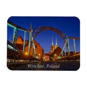 Tumski Bridge Wroclaw Poland  Magnet