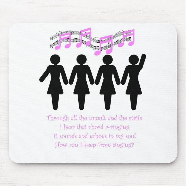 Tumult and strife mouse pad (Front)