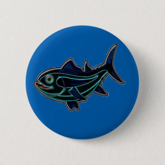 Tuna 6 Cm Round Badge
