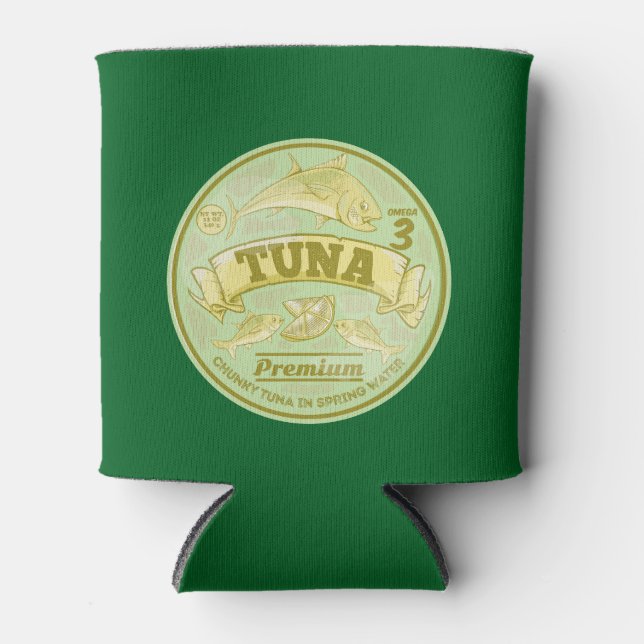Tuna can pop art tinned fish cooler (Front)