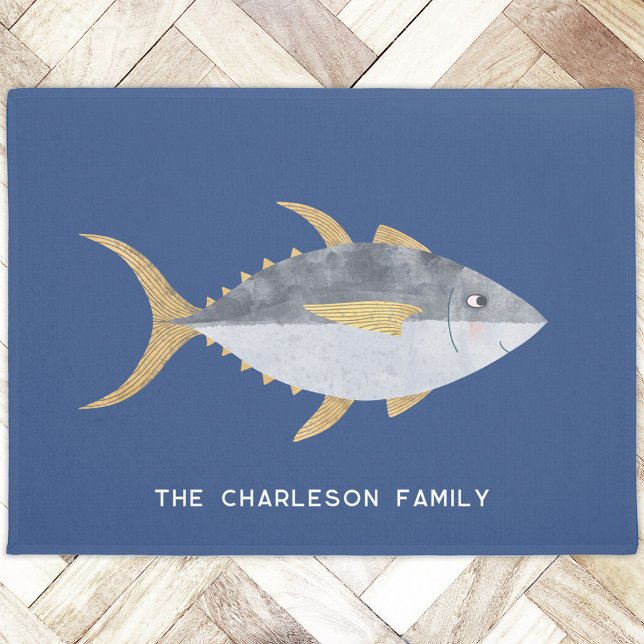 Tuna Fish Family Name Doormat (Creator Uploaded)