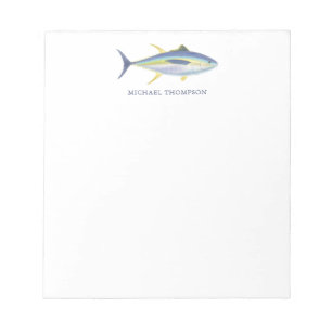 Tuna Fish Themed Stationery Notepad