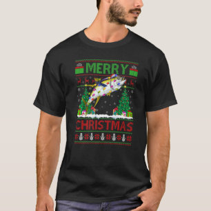 Tuna Fish Xmas Tree Ugly Santa Tuna Christmas T-Shirt