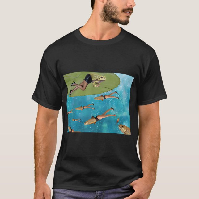 Tuna fishing design T-Shirt (Front)