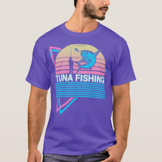 Tuna Fishing Fisher Retro T-Shirt