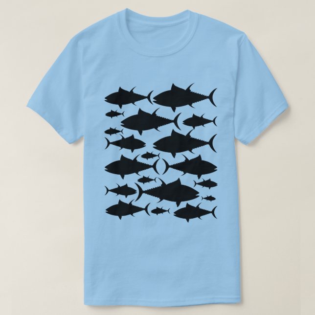 Tuna Fishing  T-Shirt (Design Front)