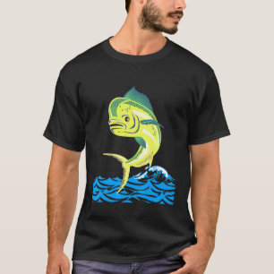 Tuna Mahi Mahi Saltwater Fish Anglers Fishermen T-Shirt