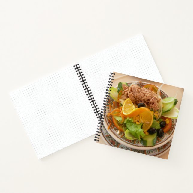 Tuna Salad Food Notebook (Inside)