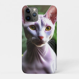 "Tuna the Hairless Cat: Sleek and Silky" iPhone 11 Pro Case