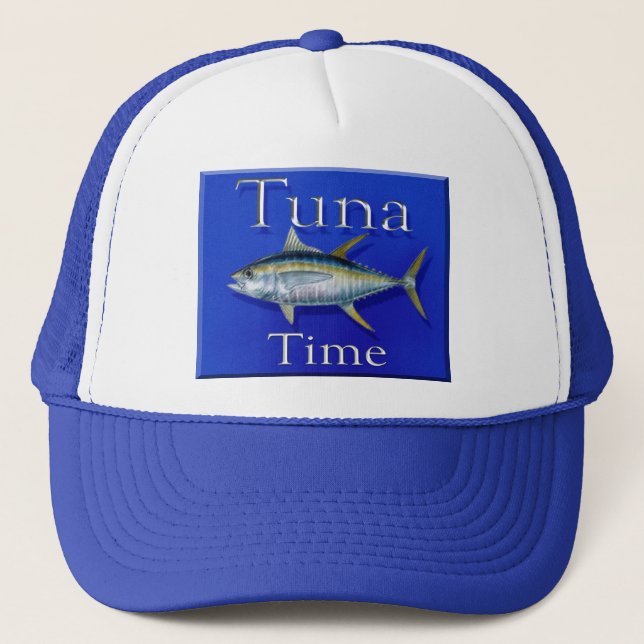 Tuna time trucker hat (Front)