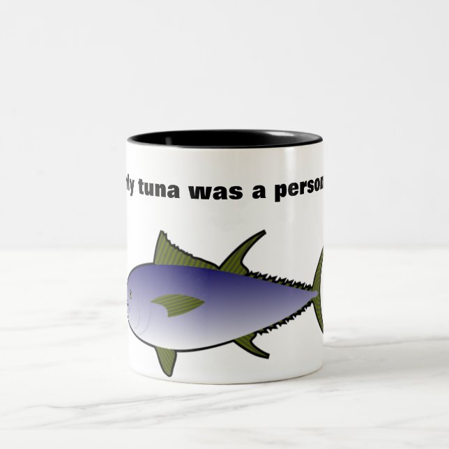 Tuna Two-Tone Coffee Mug (Center)