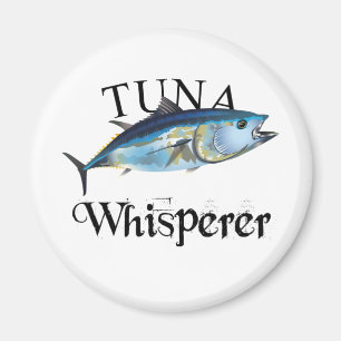 Tuna Whisperer Light Coloured Magnet