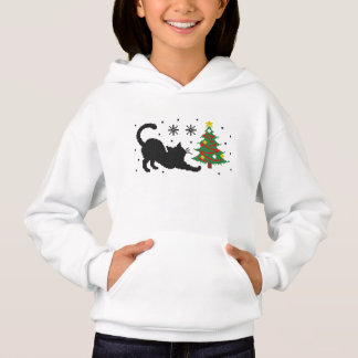 Tuna & Xmas – Pixel Knitted Cat Hoodie