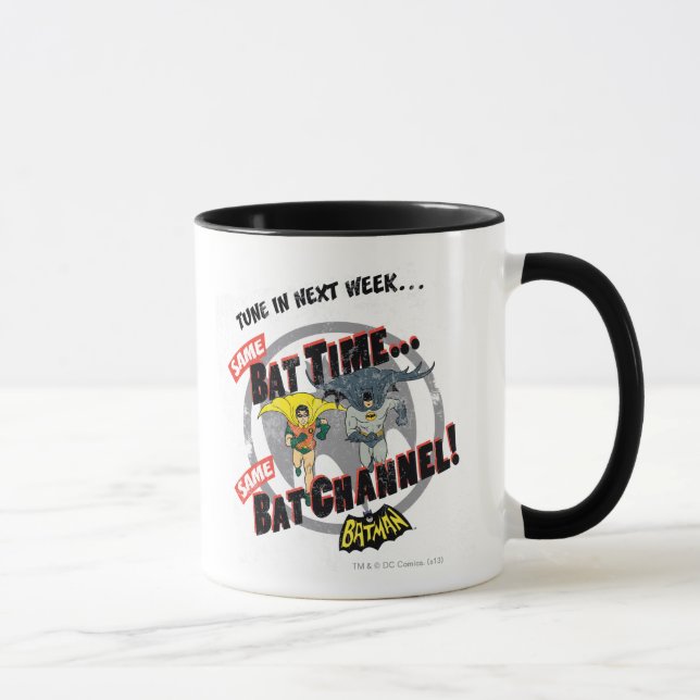 Tune In Next Week Graphic Mug (Right)