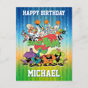 TUNE SQUAD™ Versus Monstars Invitation Postcard