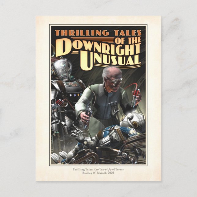 Tune-up of Terror Postcard (Front)