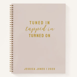 Tuned In LoA Simple Pink Journal