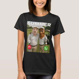 Tung Sahur Golf Season Is Calling Summer Brainrot T-Shirt