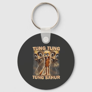 Tung tung tung sahur Brainrot Meme Key Ring