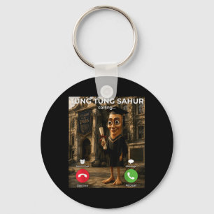 Tung Tung Tung Sahur Is Calling Funny Italian Key Ring