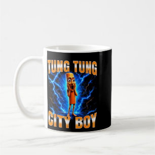 Tung tung tung sahur is calling funny meme  coffee mug